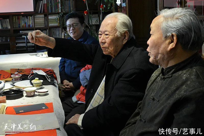 老茶坊携手书画名家举办惠民活动 喜迎毕开文老九十寿诞