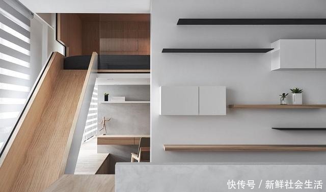 走廊|这是我见过最干净的家,将卧室悬空,完工堪比多间房,太实用了!