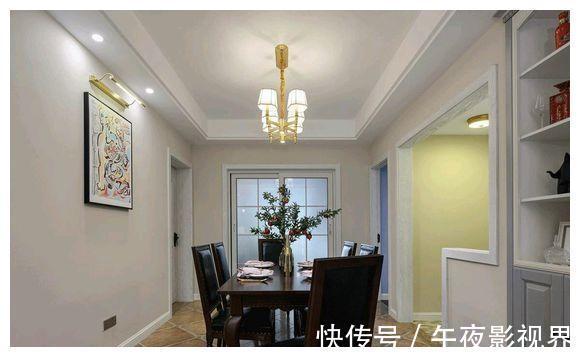 客厅|135平美式风格装修4个月，共花了23万，晒晒新房装修