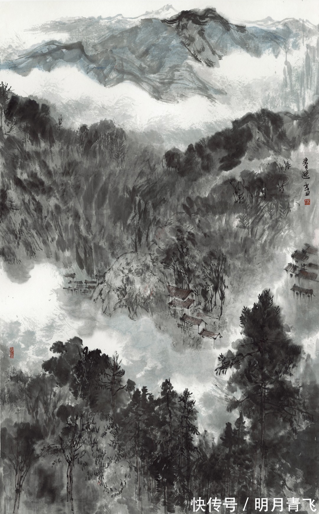 写生小品#全国艺术名家邀请展—— 何杰中国画作品赏析