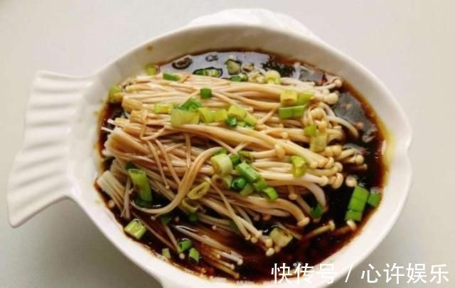 朴菇素|金针菇自从换成这吃法,女儿天天吃不够,两天不吃就馋得慌!