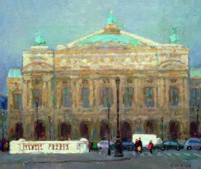 高级色彩,沈行工独特的诗意性油画