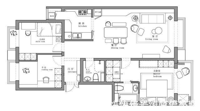 装修|客厅不要沙发,墙面不做造型,越简单的装修,反而越清爽实用