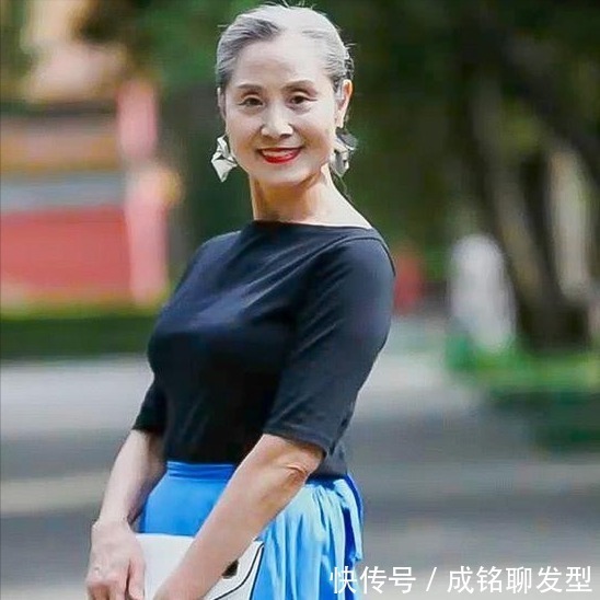 发型 70岁不染发会不会很显老？染发阻挡不了衰老，遮掩不如顺其自然