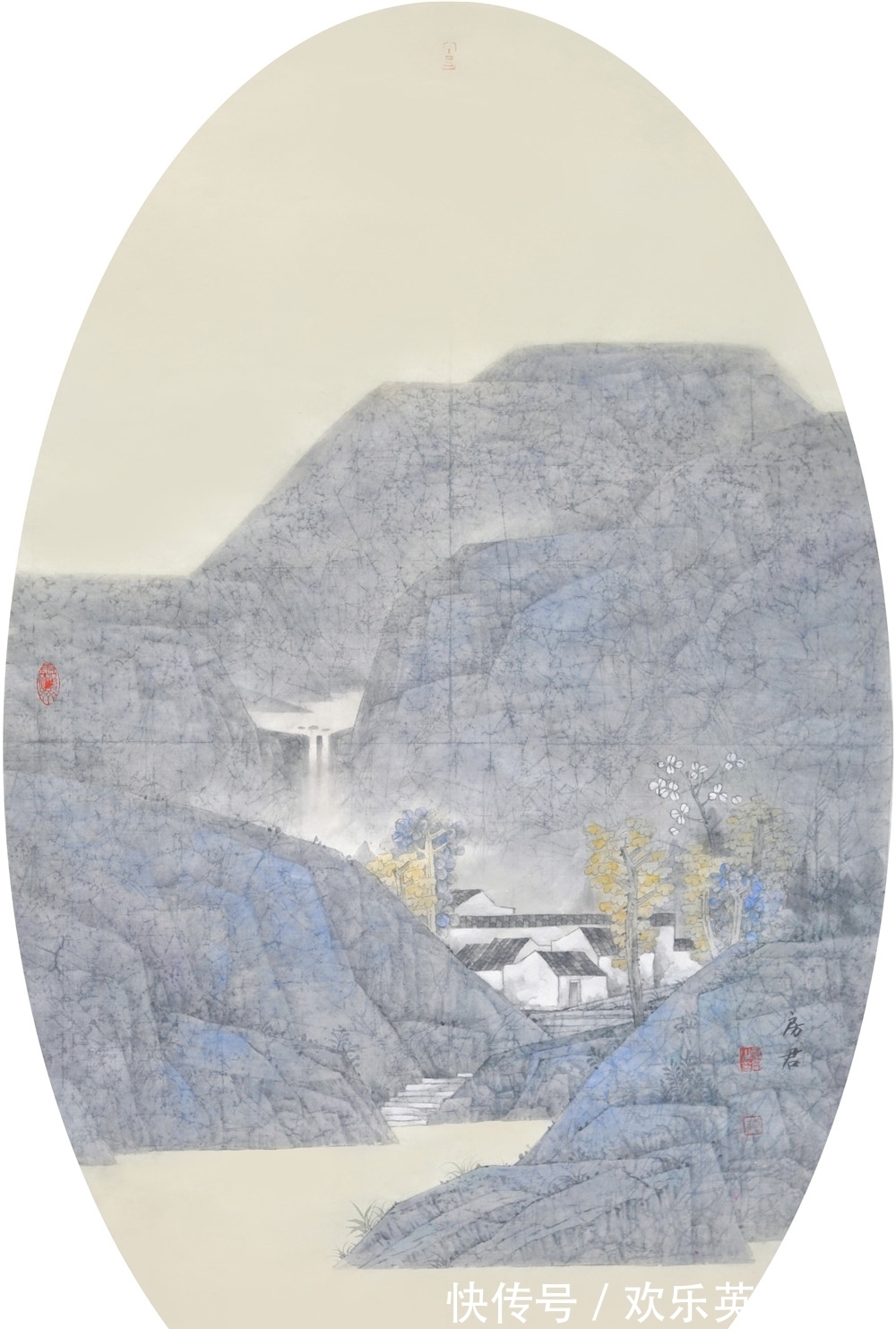 山水画|房军的山水画，有“畅神”的功效