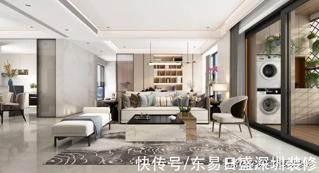 117㎡大族云峰现代简约,若如初见,月影花香|作品首发 | color