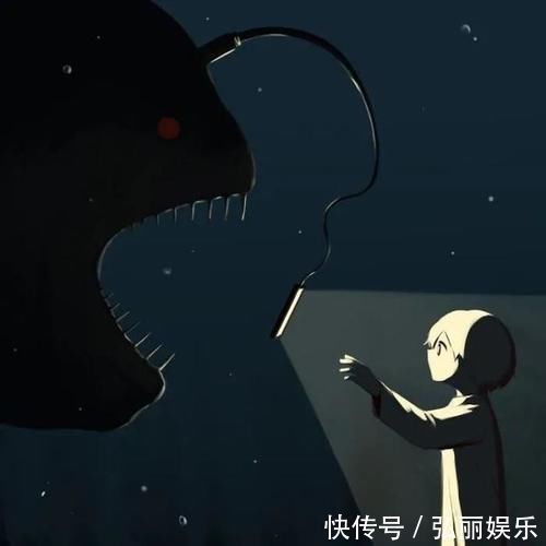 插画@22幅悲伤的插画,只有孩子才能看懂,大人却理解不了