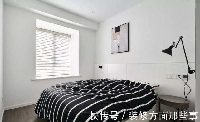 三居室|90平现代风三居室,利用玄关打造双面柜体增添空间收纳