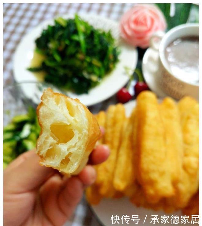 油温|一盒奶一个鸡蛋,加一碗面粉,教你做新手0失败的小油条
