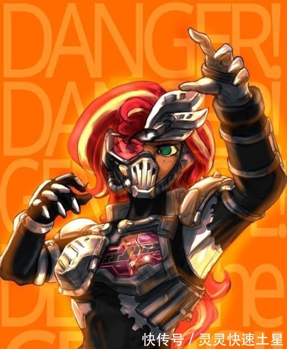 假面骑士大神绘制的异类形象老檀压迫感十足,红爹再次燃烧心火