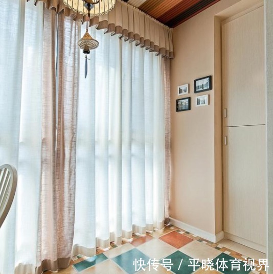 吊顶|机智媳妇不做吊顶，放弃背景墙，玄关阳台一点也不浪费，太漂亮了