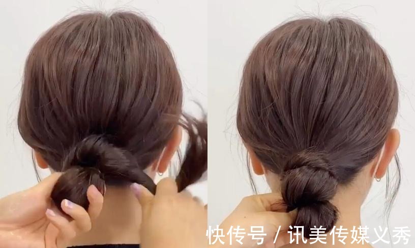 高丸子|秀智最爱的低扎丸子头,温柔又知性,手残党用这4个方法也能扎好