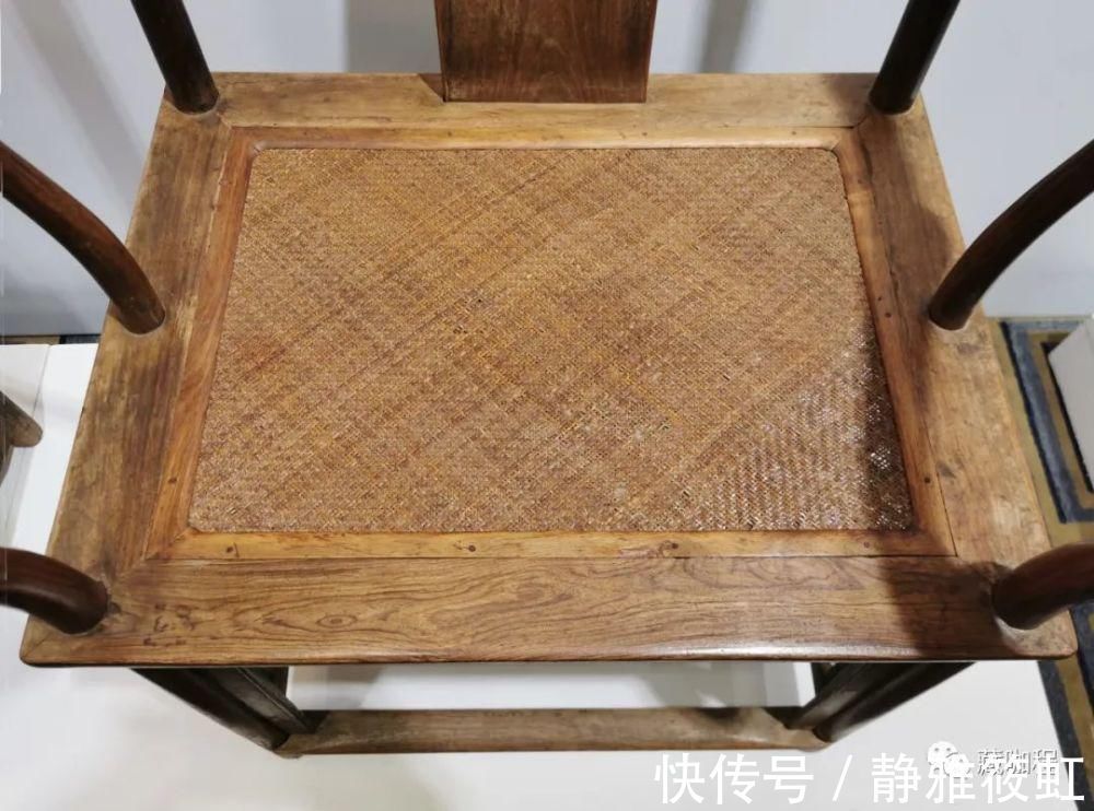 木友们|验材质、查修补,清螭寿纹圈椅是全黄花梨