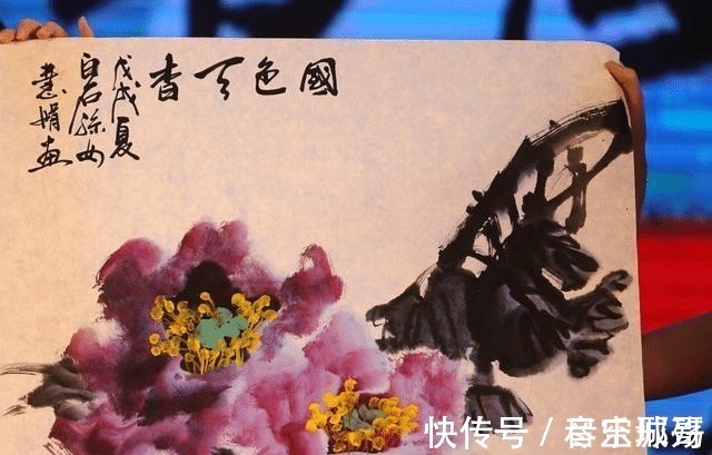 齐白石&齐白石最小孙女才貌双绝,画作落款却备受争议,网友你能咋的