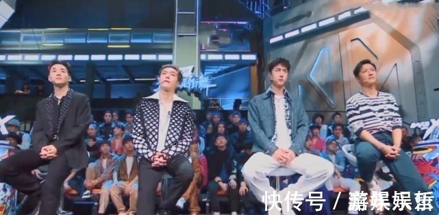 《这就是街舞》最新队长海报,其他人都斜着站,韩庚却要搞特殊