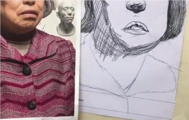 绘画$美术生考试提前交卷,本以为是王者,不料老师看完变脸你给我重画