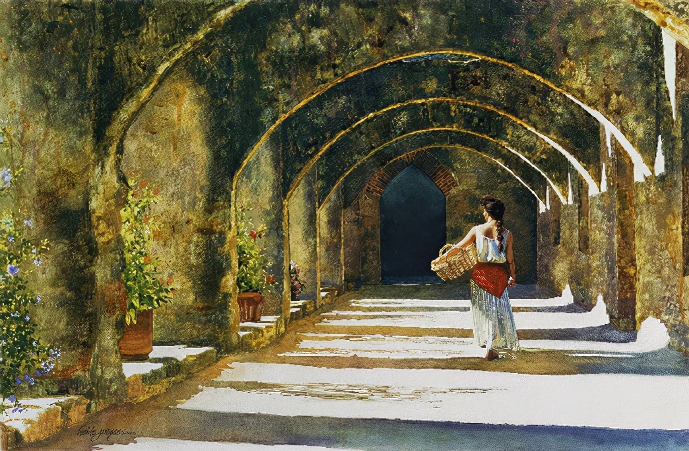 德国@德国女画家Heide E. Presse绘画作品欣赏