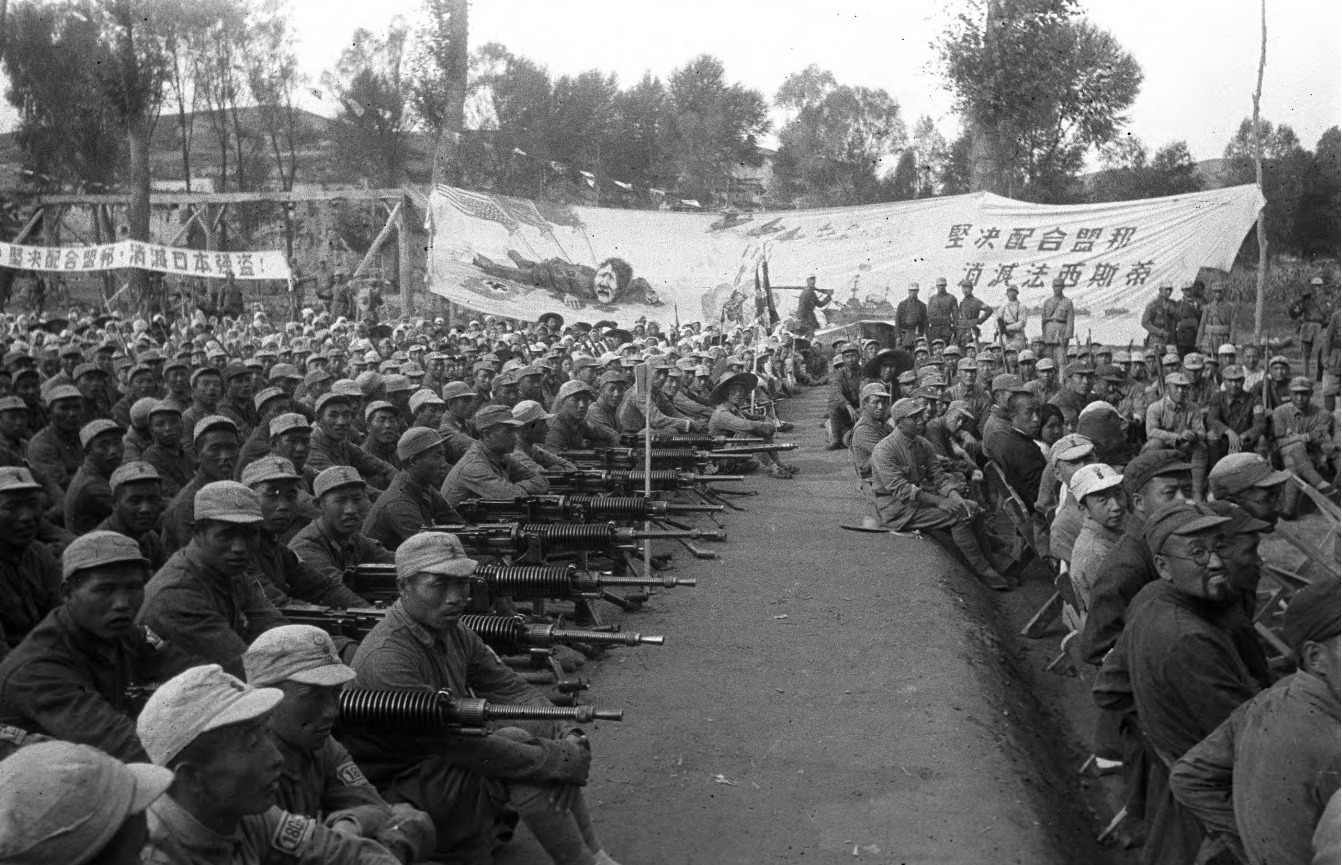 阔气|一张图上就有10挺重机枪，如此阔气的八路军，你从未见过