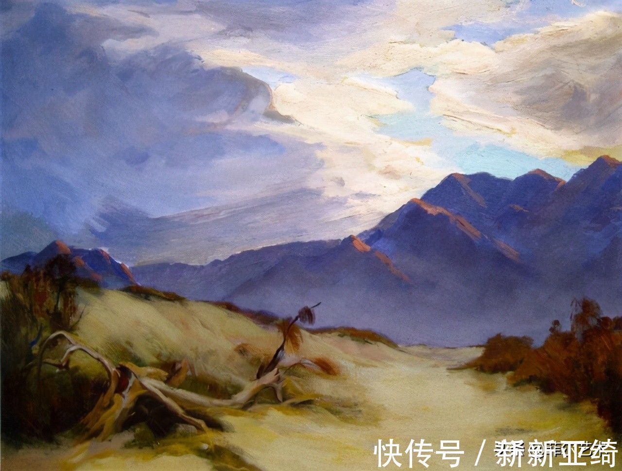 马鞭草|德国裔美国艺术家和教育家让·曼海姆风景油画作品欣赏
