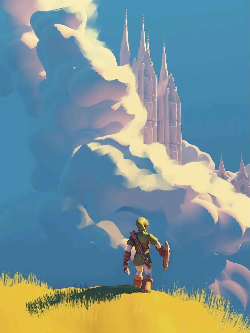 Jones|插画分享|吉卜力风Bryn Jones