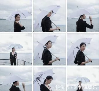 刘亦菲湖畔写真