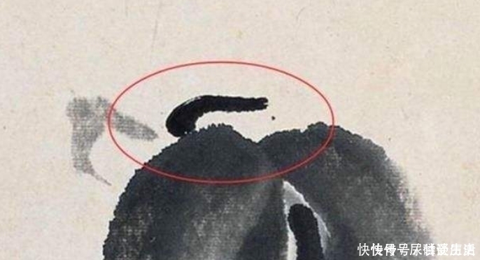 齐白石|齐白石只画了个牛屁股？凭什么卖到1000万？专家：你放大50倍