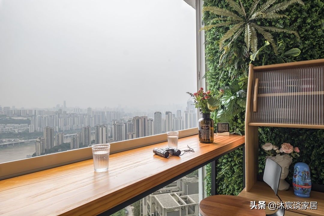 帽间|向往田园生活的夫妻俩,把家装得清爽大方,还有让人快乐的大阳台