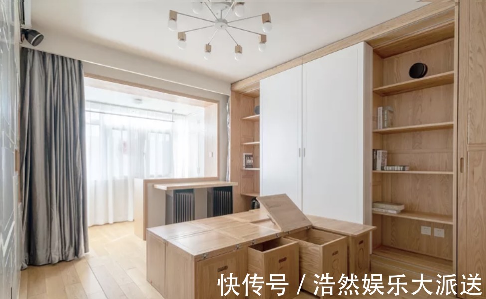 杂物|49㎡房屋大改造,客厅秒变双卧室,功能强大不拥挤!
