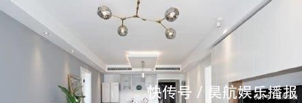 客餐厅|127平北欧风三居室,清新自然的装修,让人忍不住喜欢