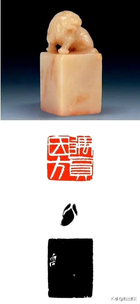 杨尚昆&白石老人篆刻作品欣赏:遥继古韵 率意独造