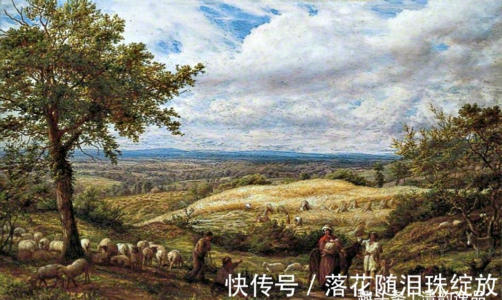 托马斯&英国画家詹姆斯·托马斯·林内尔油画作品选集