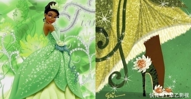 水晶鞋|迪士尼公主裙子下的“秘密”,花木兰中国风,艾莎女王冷艳