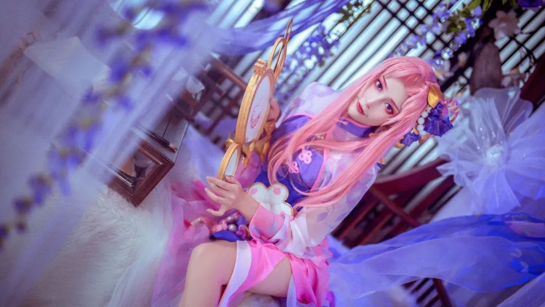 王者荣耀|cos:王者荣耀王昭君乞巧织情cos正片@糖糖