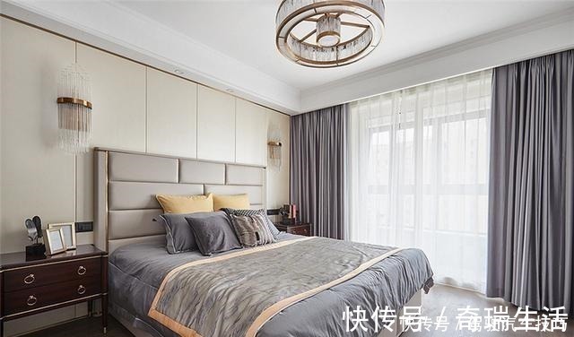 客厅|一进她家就被迷住，美式轻奢经典搭配，总是惊艳动人，实在很精致！