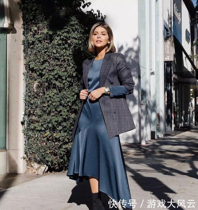 轻薄 会穿裙子的女人精致又时髦,早春用这三款外套来搭配,温柔有气质!