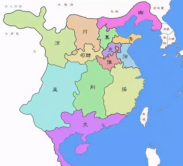 中国古代又叫“九州”，分别指的哪九个州？看看有你的家乡吗？