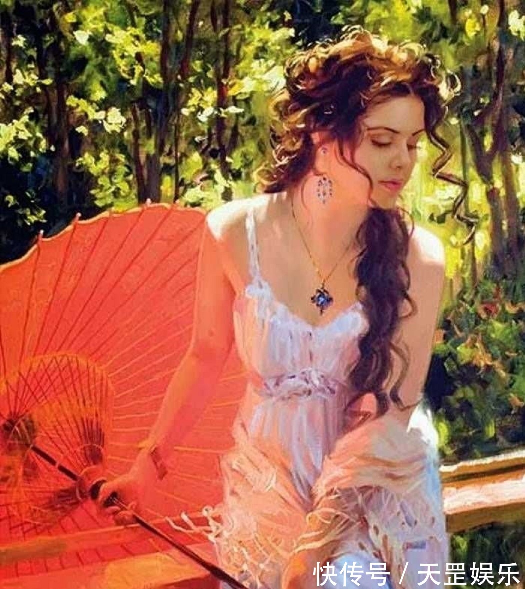 历史人物!明艳的色彩中迸发出唯美惊艳的女性魅力——擅画女人的约翰逊