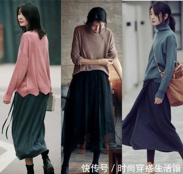 冬天|冬天不知道怎么穿?24套舒适慵懒风穿搭示范,照着穿就对了