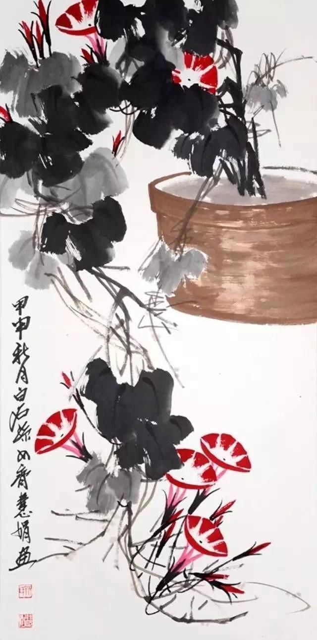 齐白石|她貌美惊人,画功了得,却因落款“白石孙女”,被喷“拼爷”