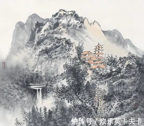 山水画|房军的山水画，有“畅神”的功效