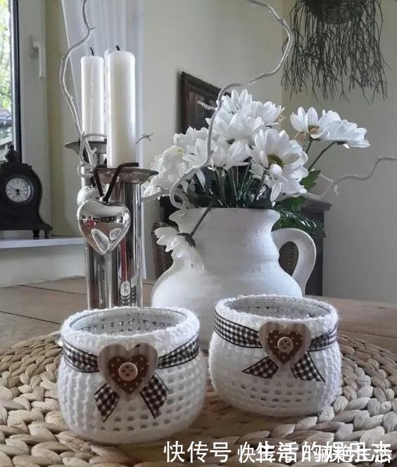 给普通的废旧玻璃瓶穿件衣服,颜值翻番!DIY变废为宝手工制作!