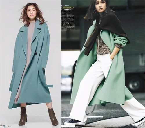 大衣内搭毛衣谁不会？日网教你搞懂配色与款式，才能得体与精致