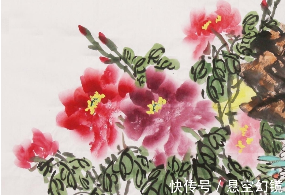 花鸟画#郭石夫:画风沉雄朴厚,用作品传递大写意花鸟的价值