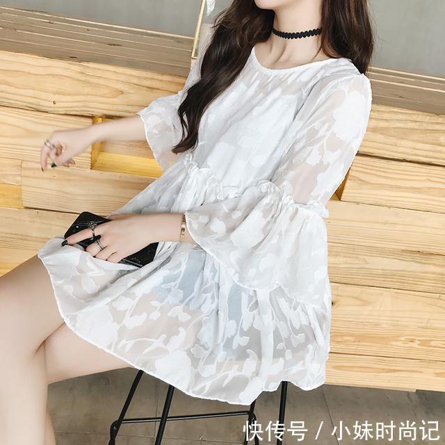 雪纺衫|少女们的清新春夏季,需要来一款又美又有特点的雪纺衫