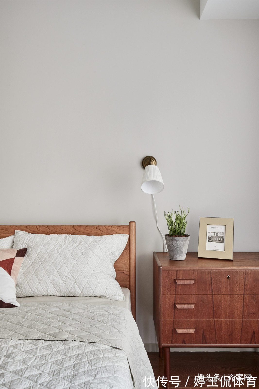 mcm|95平三房北欧,复古的视觉感,柚木渐变的美感,创造家庭幸福感!