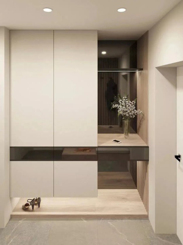 家装|80款入户鞋柜设计方案，人家这样装，太亮眼了