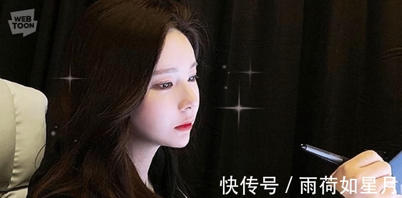 漫画|韩国美女漫画家爆照高能,真人竟比漫画还美丽!真的是女神降临啊