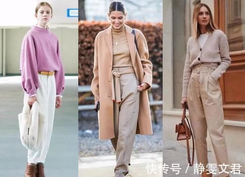 穿搭 不追求甜美!深冬超火“毛衣+奶奶裤”穿搭:演绎帅气的大女人风