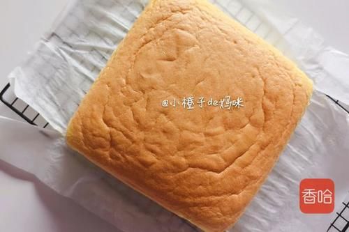 按照这个配方做的古早蛋糕，不塌陷不开裂，像棉花一样柔软Q弹