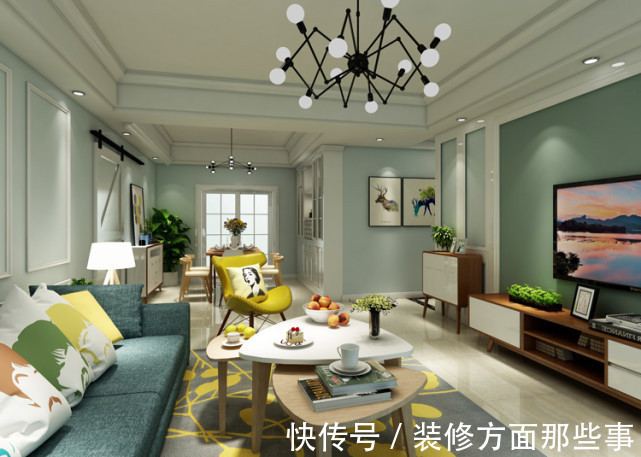 北欧风|113平北欧风三居室,一种温馨的自然惬意的小家